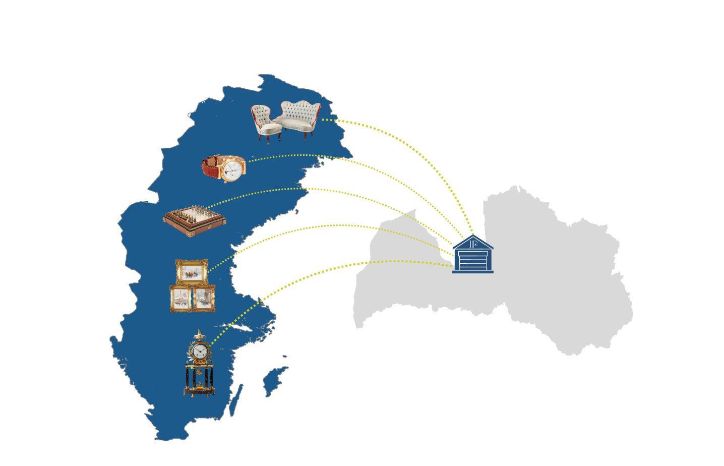 antikvariātu piegāde no eiropas