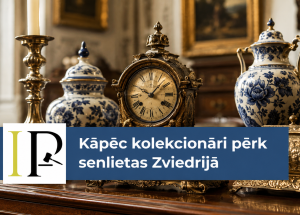 kolekcionāri pērk senlietas